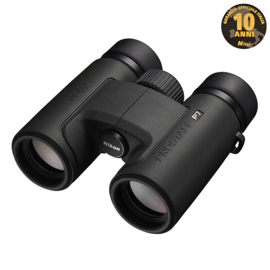 Nikon Prostaff P7 8x30 binocolo - Garanzia Nital Italia 10 anni.