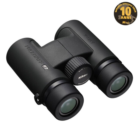 Nikon Prostaff P7 8x30 binocolo - Garanzia Nital Italia 10 anni. - immagine 3