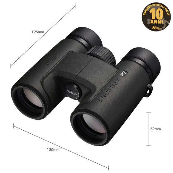 Nikon Prostaff P7 8x30 binocolo - Garanzia Nital Italia 10 anni. - immagine 9