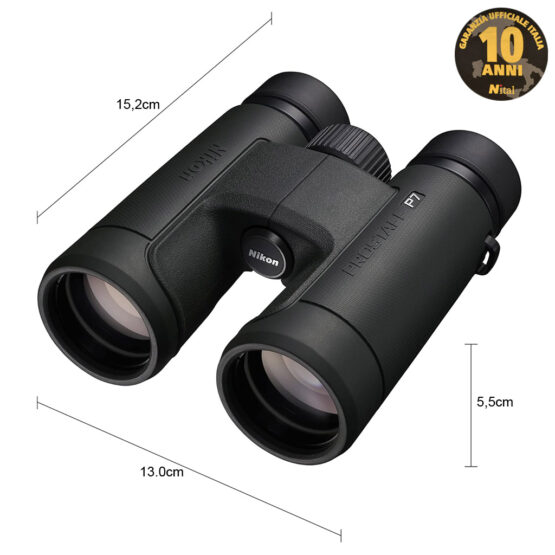 Nikon Prostaff P7 8x42 binocolo - Garanzia Nital Italia 10 anni. - immagine 8