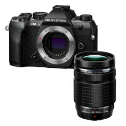 Om System OM-5 Mark II - corpo black + ob. 40/150mm f/4 PRO + CASHBACK di € 400 + GARANZIA 5 ANNI Polyphoto Italia