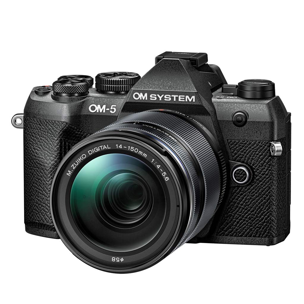Om System OM-5 Mark II + 14-150mm II + ob. 40/150mm f/4 PRO - black + CASHBACK di € 500 + GARANZIA 5 ANNI Polyphoto Italia - immagine 4