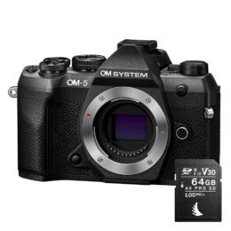 Om System OM-5 Mark II - corpo black + SD 64GB - CASHBACK € 200 - gar. POLYPHOTO Italia 2 anni