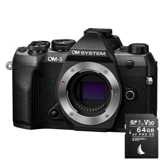 Om System OM-5 Mark II - corpo black + SD 64GB - CASHBACK € 200 - gar. POLYPHOTO Italia 2 anni