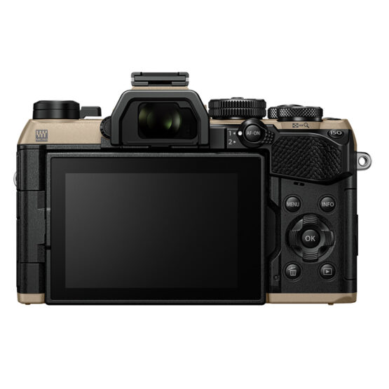 Om System OM-5 Mark II + 14-150mm II + SD 64GB - sabbia - CASHBACK € 150 - gar. POLYPHOTO Italia - immagine 8