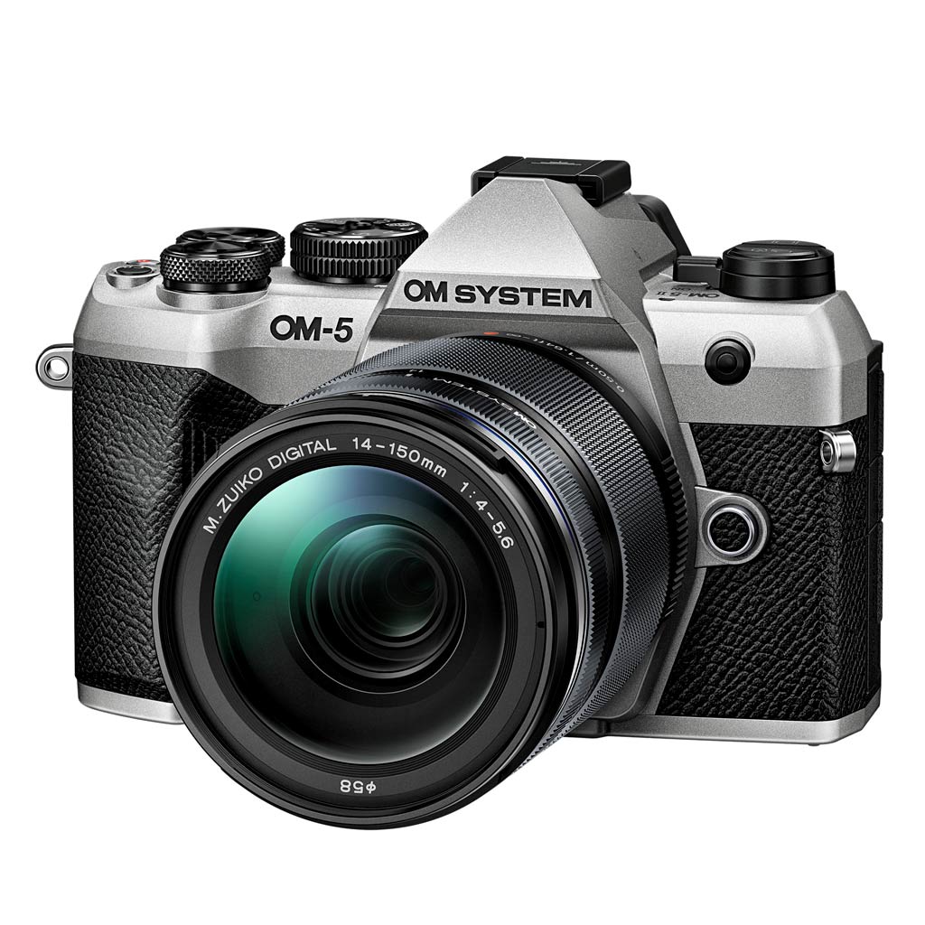 Om System OM-5 Mark II + 14-150mm II + ob. 40/150mm f/4 PRO - silver + CASHBACK di € 500 + GARANZIA 5 ANNI Polyphoto Italia - immagine 4