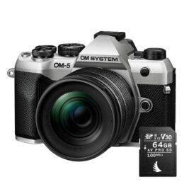 Om System OM-5 Mark II + 12-45mm f/4 Pro + SD 64GB - silver - CASHBACK € 200 - gar. POLYPHOTO Italia 2 anni