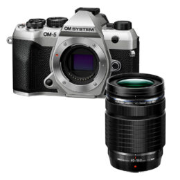Om System OM-5 Mark II - corpo silver + ob. 40/150mm f/4 PRO + CASHBACK di € 400 + GARANZIA 5 ANNI Polyphoto Italia