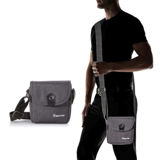 Reporter borsa mini grigia 10627 - immagine 8