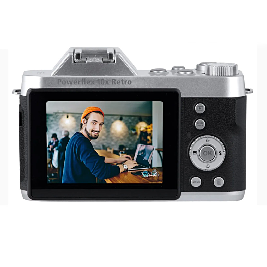 Rollei Powerflex 10x - Zoom Retrò - 64MP - 4K + scheda 32GB - immagine 5