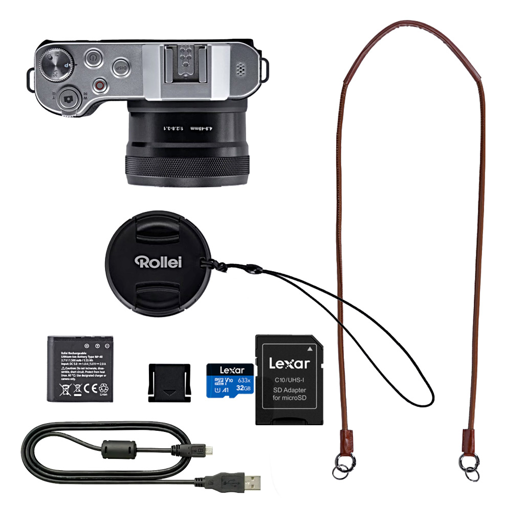 Rollei Powerflex 10x - Zoom Retrò - 64MP - 4K + scheda 32GB - immagine 11