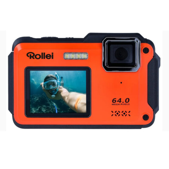 Rollei Sportsline 64 Selfie - fotocamere impermeabile - doppio Display - immagine 3