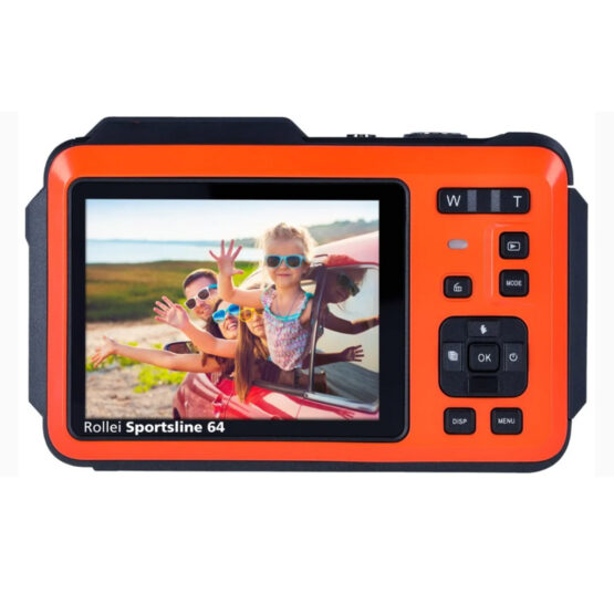 Rollei Sportsline 64 Selfie - fotocamere impermeabile - doppio Display - immagine 4