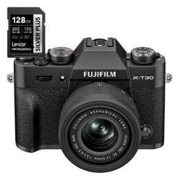 Fujifilm X-T30 III + 13-33mm + SD 128GB - nero - garanzia FUJIFILM ITALIA 2 anni