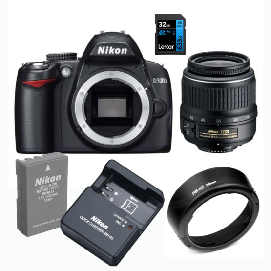 Nikon D-3000 + AF-S DX 18-55mm G VR - USATO AAA - immagine 6