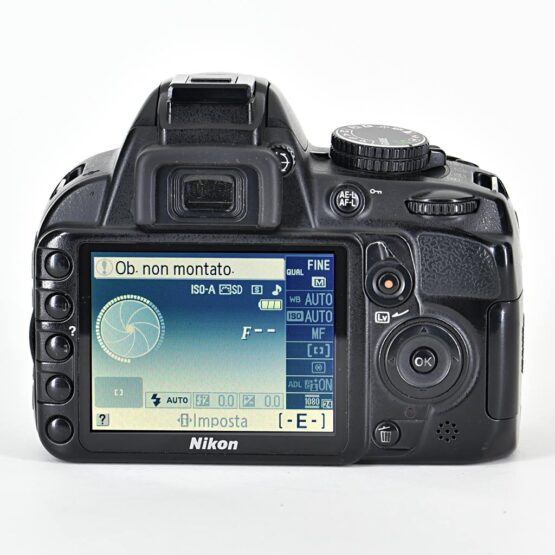 Nikon D3100 corpo USATO - immagine 8
