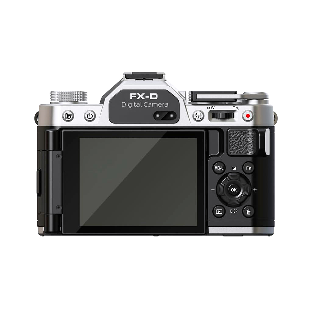 Yashica FX-D 100 silver + scheda MicroSD + kit accessori - Garanzia Fowa Italia 2 anni - immagine 3