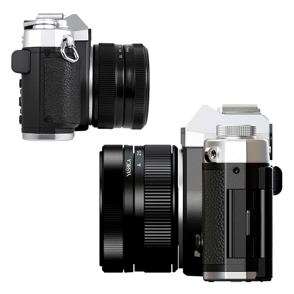 Yashica FX-D 100 silver + scheda MicroSD + kit accessori - Garanzia Fowa Italia 2 anni - immagine 4