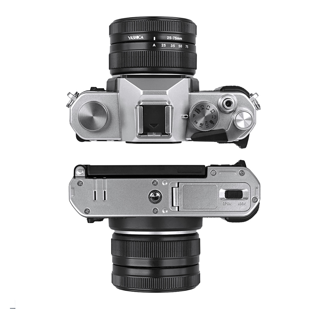 Yashica FX-D 100 silver + scheda MicroSD + kit accessori - Garanzia Fowa Italia 2 anni - immagine 5