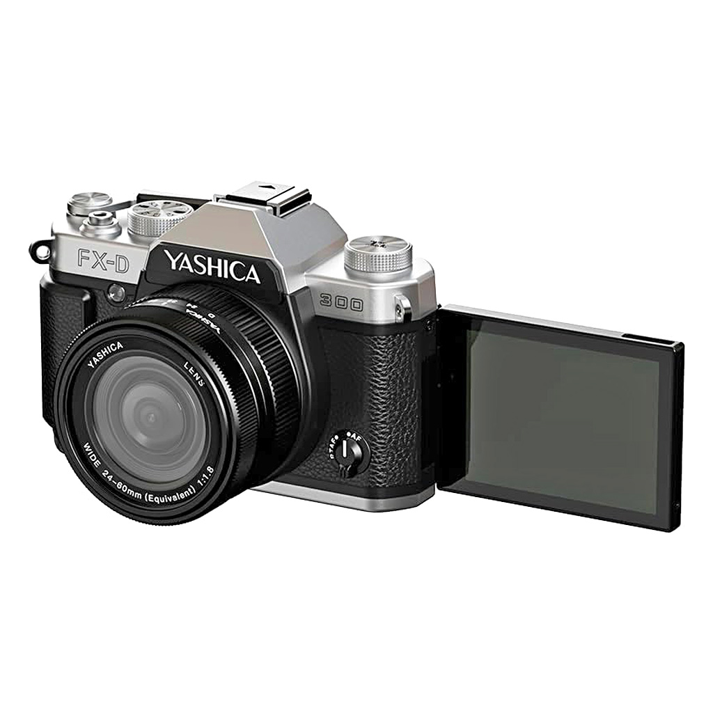 Yashica FX-D 300 silver + scheda MicroSD + kit accessori - Garanzia Fowa Italia 2 anni - immagine 5