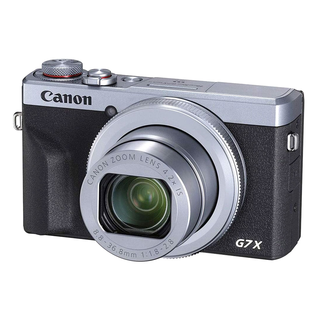 Canon PowerShot G7X Mark III + Joby GorillaPod - silver - Garanzia Canon Italia 2 anni