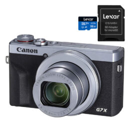 Canon PowerShot G7X Mark III + sd 32GB - silver - Garanzia Canon Italia 2 anni