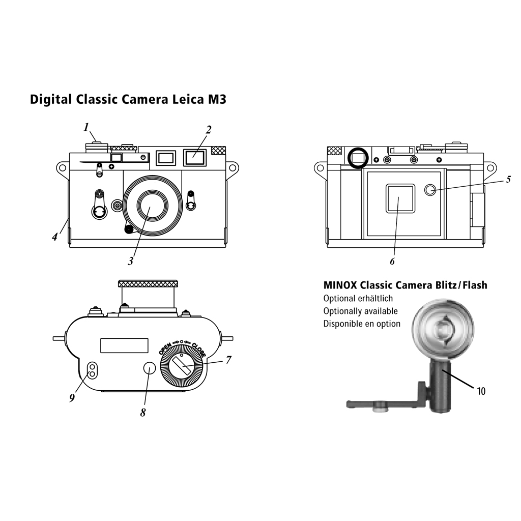 Minox Leica M3 - fotocamera digitale in miniatura - immagine 16