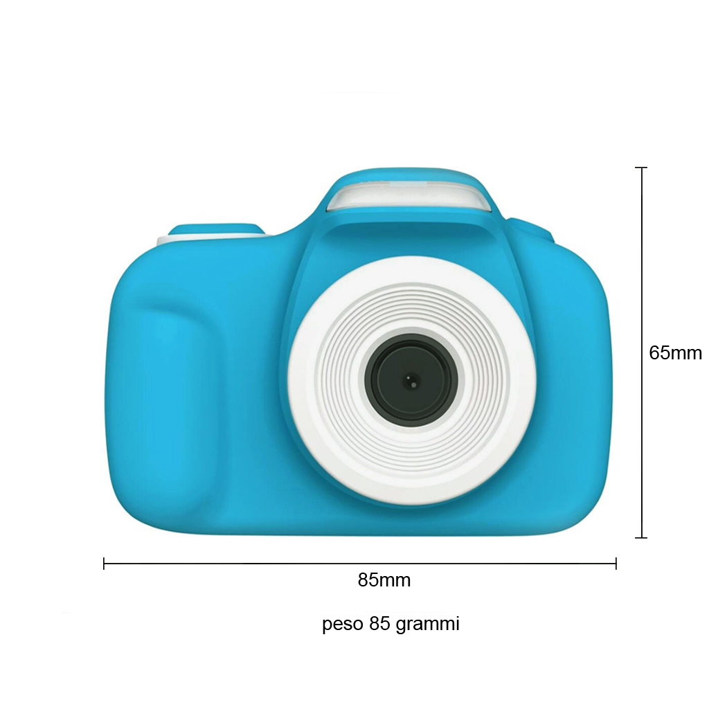 myFirst camera 3 - 16mp - BLU - fotocamera e videocamera digitale per bambini con doppio obiettivo - immagine 6