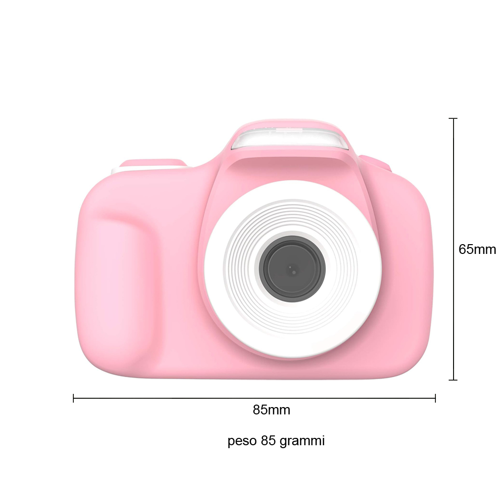 myFirst camera 3 - 16mp - ROSA - fotocamera e videocamera digitale per bambini con doppio obiettivo - immagine 6