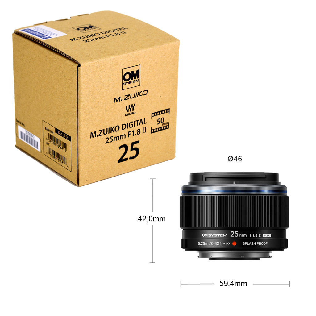 OM System M.Zuiko Digital 25mm f/1.8 II – CASHBACK di € 100 + 5 ANNI garanzia POLYPHOTO Italia - immagine 14