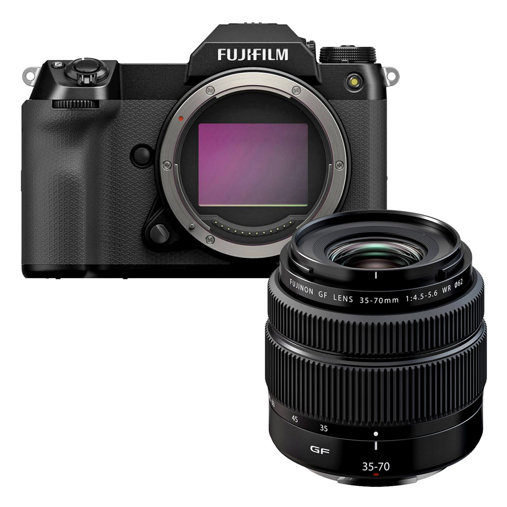 Fujifilm GFX 100S II + GT 35-70mm – garanzia FUJIFILM ITALIA 2 anni