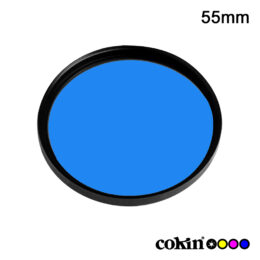 Cokin filtro BLUE 80B - 55mm a vite - filtro di conversione colore