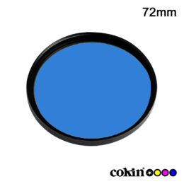 Cokin filtro BLUE 80B +3 - 72mm a vite - filtro di conversione colore