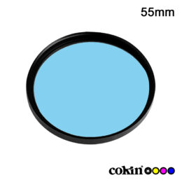 Cokin filtro BLUE 82B - 55mm a vite - filtro di conversione colore