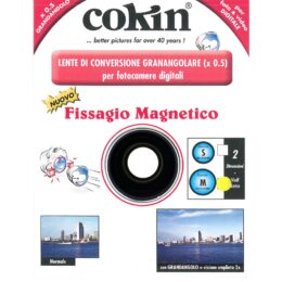 Cokin aggiuntivo GRANDANGOLARE 0,5x – mod. 200 M – magnetico