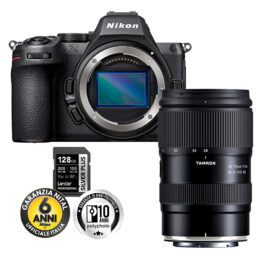 Nikon Z5 II corpo + Tamron ob. 28/75mm f/2.8 G2 + SDXC 128GB – Garanzia Italia 6 + 10 Anni