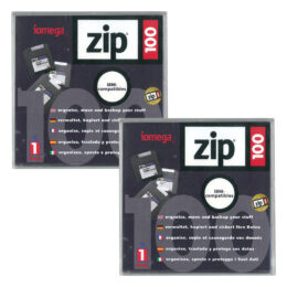 iomega Zip 100 - 100mb - n. 2 pezzi